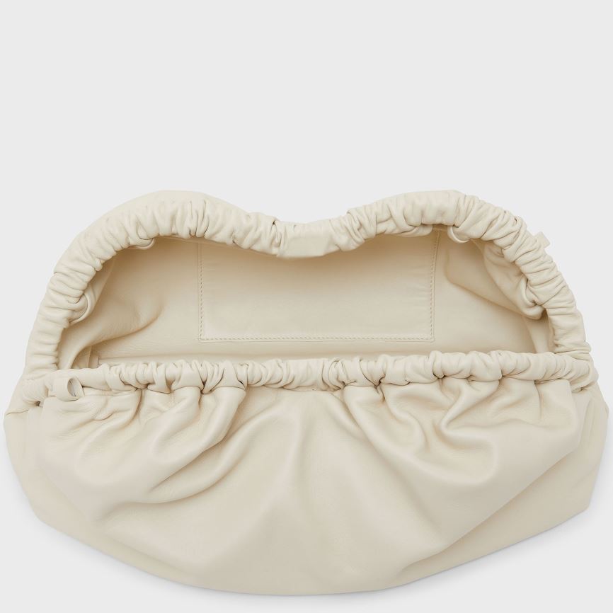 Women's Mansur Gavriel Cloud Clutch Bags Cream | AU 41M5TM